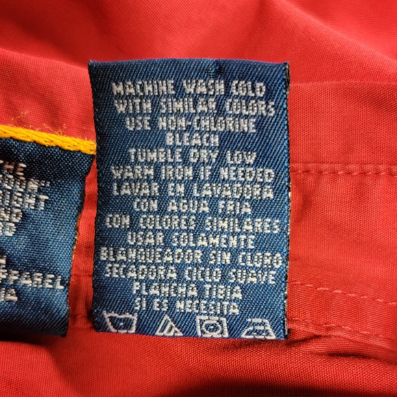 Disney Women's Winnie the Pooh Eyore Embroidered Button-Up Shirt Red Size 26/28W - Picture 2 of 7